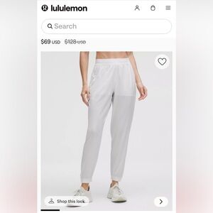 Adapted state Perforated High-Rise Jogger